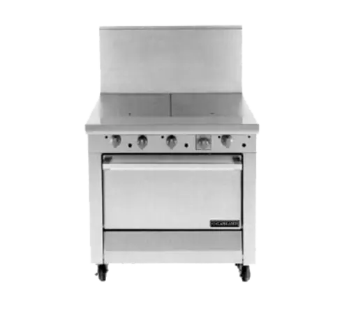 Garland M46T 34" Gas Range Top w/ (2) Hot Tops - Modular, Natural Gas