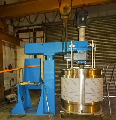R&B Combination Scraped Arm Stirrer & Turbine/Sawtooth Mixer 1.1 & 15Kw Flp