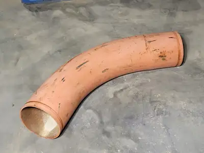 8" 45 deg Elbow Long Radius