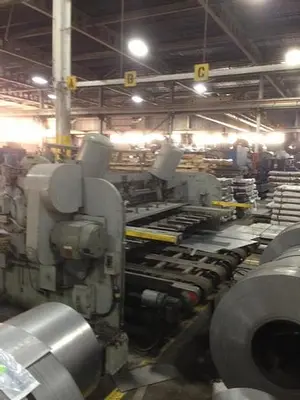 10' X .250´´ CINCINNATI SHEAR (USED)