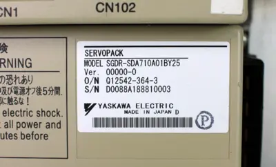 USED YASKAWA ELECTRIC SGDR-SDA710A01BY32