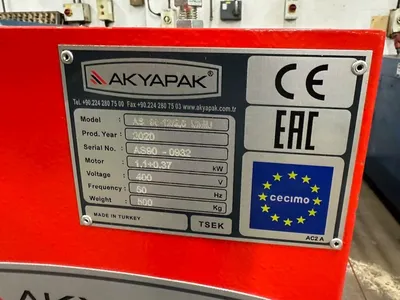 2020 AKYAPAK AS90 Sheet metal roller | Charter Auctions (7)