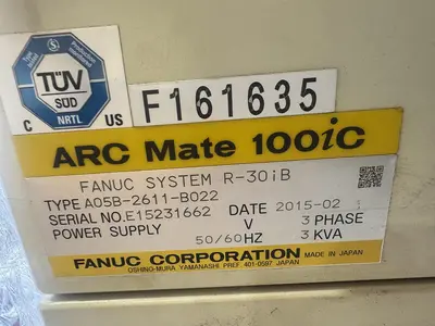 Used 2015 GENESIS/FANUC ARCMATE 100IC/12 Robots Michigan US | RAB Industries, Inc. #184586