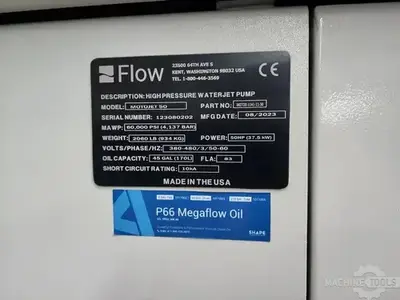 Used 2023 FLOW MACH 200S 3020 Waterjet Cutters Arizona US | KD Machinery #1279167