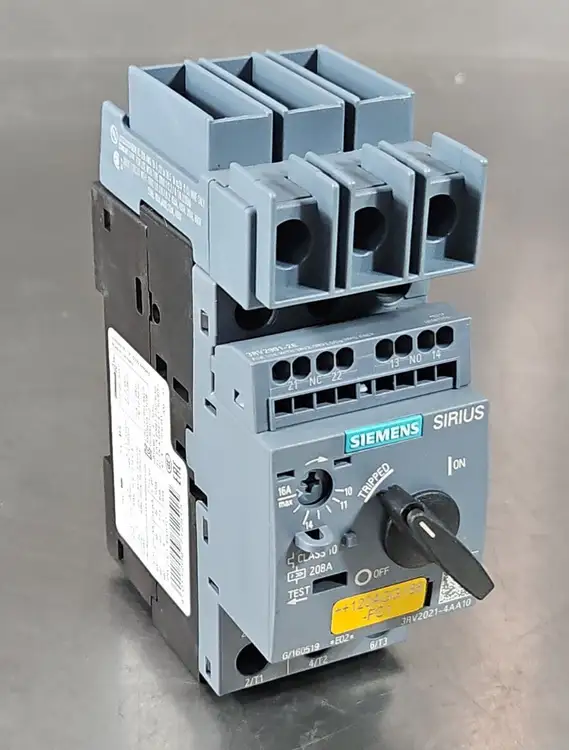 Used Siemens Siemens 3RV2021-4AA10 Circuit Breakers South Carolina US | Palmetto Automation #1150379