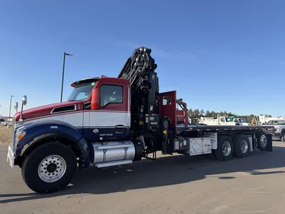 Used 2024 KENWORTH T880 HIAB Truck-Mounted Cranes Minnesota US | Carco Truck & Equipment #1513973