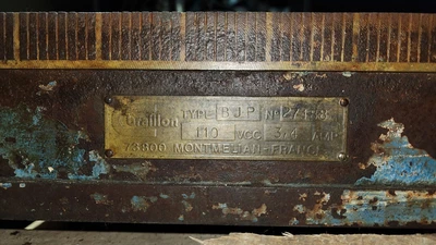 Braillon BJP 19-5/8" x 27-1/2" Electromagnetic Chuck