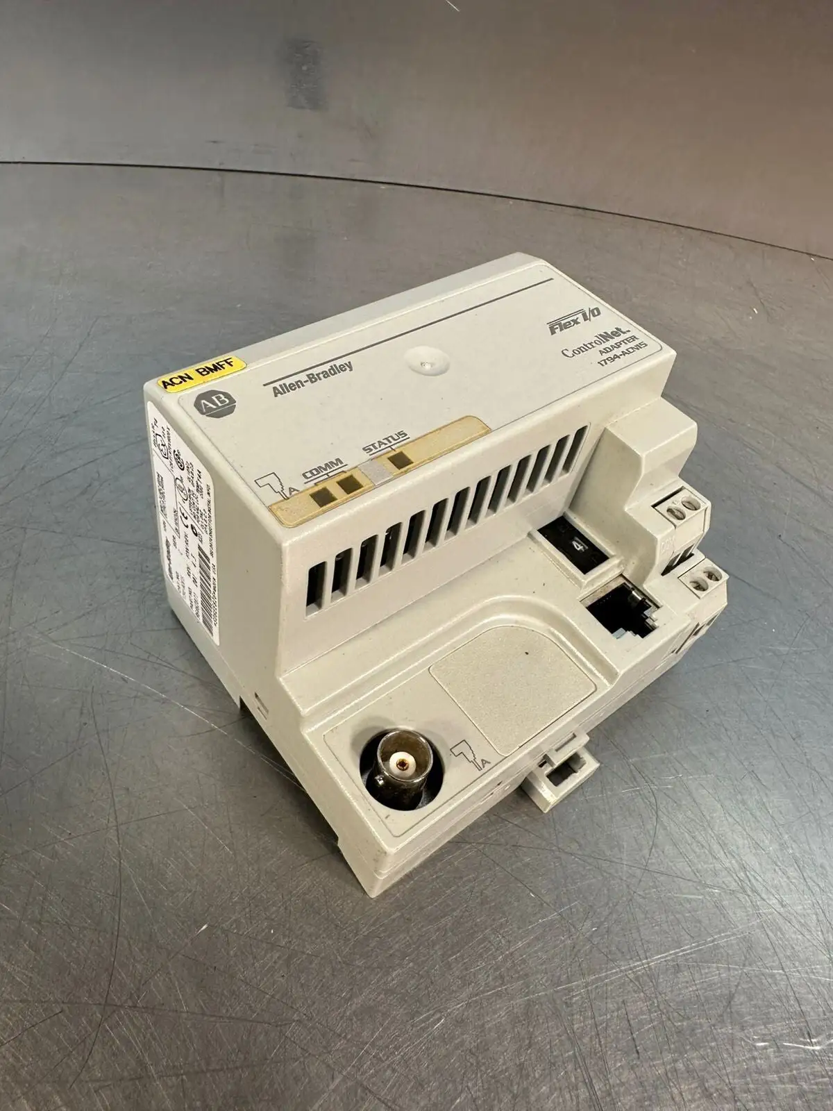Allen Bradley 1794-ACN15 /C Flex I/O ControlNet, 24V DC Inp. 400ma (5.4.2)