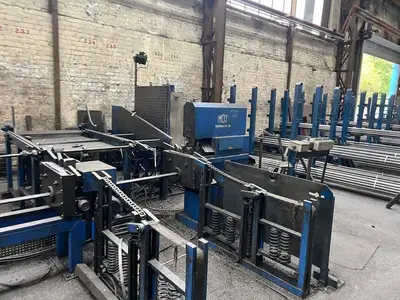 Used MOJ BARMATIC 80VT SINGLE ENDED CHAMFERING MACHINE (14729) Chamfering Machines Connecticut US | Machinery International LLC #1558147