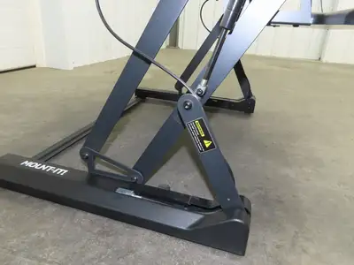 Mount-It! Sit Stand Desk XL 48" Wide Approx. 12" Infinitely Adjustable Height