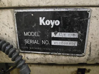 Koyo KL-600 Rough Surface Grinding Machine