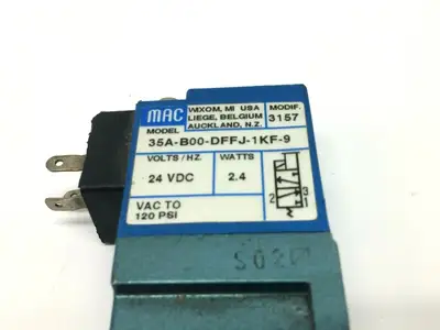 Used MAC VALVES SOLENOID VALVE Solenoid Valves | Maverick Industrial Sales #1115006