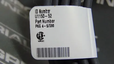 Turck PKG 4-5/S90 M8 Female Straight 4 wire 5 meter Cordset 26 AWG New