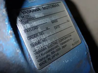 Used 2010 YASKAWA MOTOMAN MH6 Robots Ohio US | HGR 24 #916380
