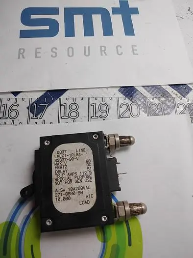 Used AIRPAX LMLK1-1RLS4-32337-90-V Circuit Breakers | SMT Resource #489560