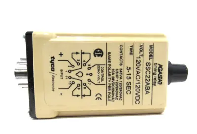 NEW AGASTAT SSC22ABA TIME DELAY RELAY 120VAC 120VDC