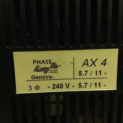 USED PHASE MOTION CONTROL AX4 AX-4