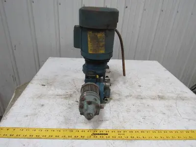 Milton Roy FR-121-117 Controlled Volume Pump 5.1GPH @ 925PSI 1/4HP 1PH 115/230V