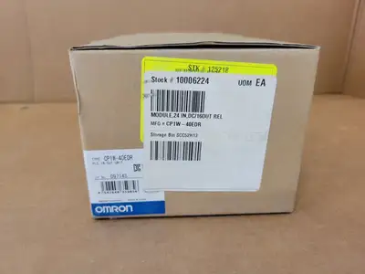 NEW OMRON CP1W-40EDR