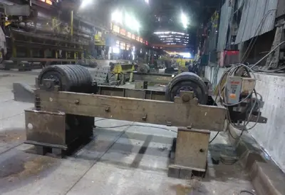 120,000 LB / 60 TON RANSOME PANDJIRIS TANK TURNING WELDING ROLLS, POWER & IDLER: STOCK 13388