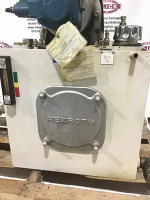 Rexroth PV7-20/20-20RA01MA0-10 Hydraulic Unit 120L Tank Capacity