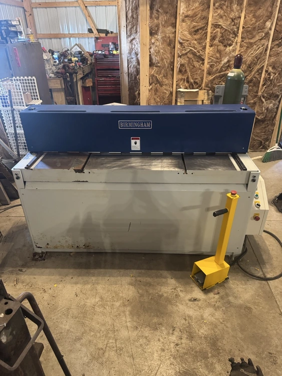 Used 2017 BIRMINGHAM H-6010 Sheet Metal Shears Ohio US | Revelation Machinery #405384