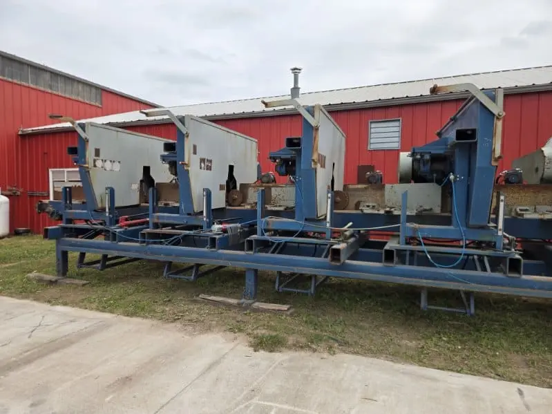 Used BREWCO 5 HEAD Woodworking Horizontal Band Resaws Wisconsin US | Trustworthy Equipment #1403370