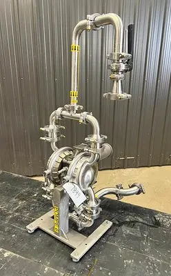 Used Wilden Saniflo Diaphragm Pump, 1.5" X 1.5''