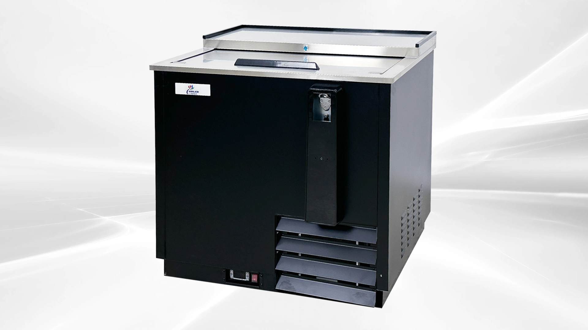 171-0240 36" Self Contained Back Bar Beer Bottle Cooler