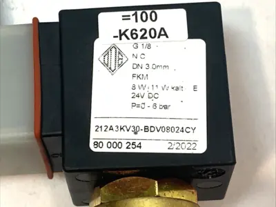 Used ODE Solenoid Valve Class H 11W Solenoid Valves Michigan US | Maverick Industrial Sales #1390715