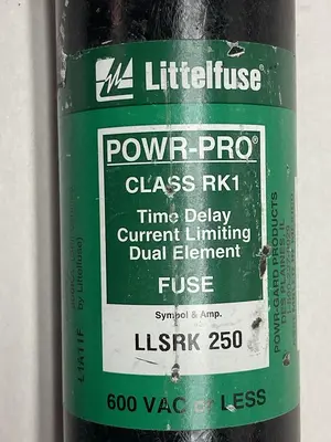 Used LITTLEFUSE LLSRK 250 Miscellaneous Equipment (Electrical & Power) Ohio US | Surplus Asset Holdings #1240713