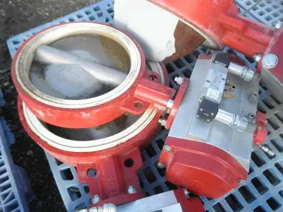 Valve, Butterfly, 12" to 15", S/st & Lined, (7) Valves, #S741497