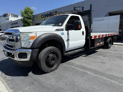 Used 2012 FORD F-550 XLT Flatbed Trucks California US | Ben Kaplan Equipment #1279513