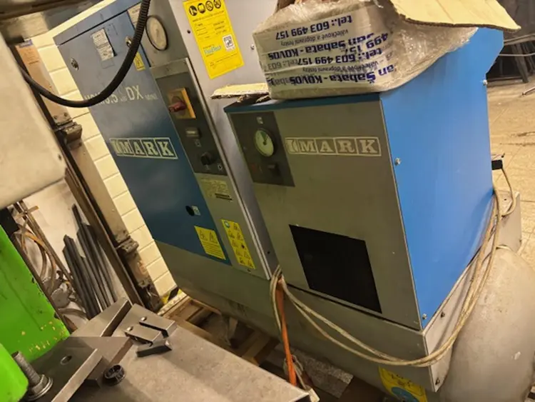 Used 2011 MARK MSM 5.5 DX MINI Rotary Screw & Sliding Vane Air Compressors | Amaron s.r.o. #1060690