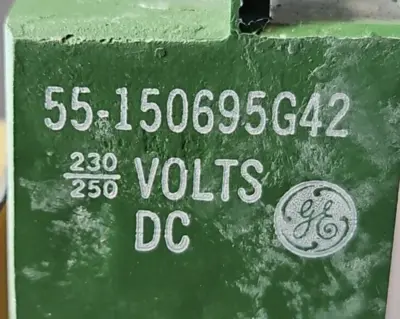 General Electric 55-150695G42 Magnetic Coil 230/250VDC. Loc4D23