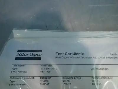 New | in-Stock ATLAS COPCO 8433202392 / ETV ST613010 Miscellaneous MRO Ohio US | HGR 24 #727870
