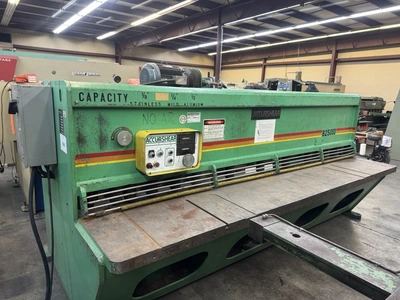 Used 1984 ACCURSHEAR 825010 Power Squaring Shears (Inch) Illinois US | Revelation Machinery #1511101