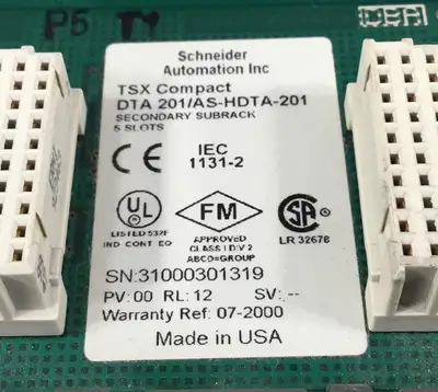Used Schneider Automation _UNKNOWN_ PLC Chassis South Carolina US | Palmetto Automation #1165948
