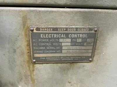 Used CINCINNATI NO. 2 Tool & Cutter Grinders Ohio US | HGR 24 #1280202