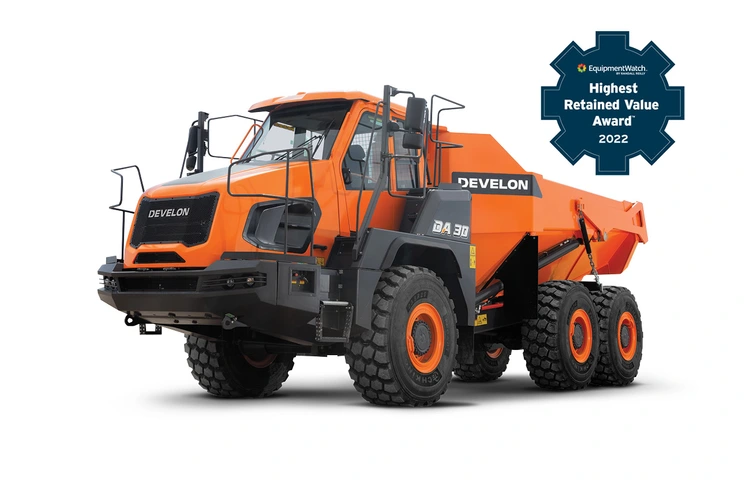 Used DEVELON DA30-5 Dump trucks Indiana US | B&W Equipment Co. #1088640