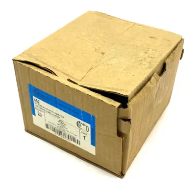 New | in-Stock Crouse-Hinds 452 Electrical Fittings Michigan US | Maverick Industrial Sales #1489394
