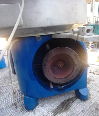 Macfuge 711 NOPT 3S self-cleaning biodiesel purifier, 316SS.