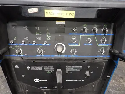 USED MILLER SYNCROWAVE 250 DX