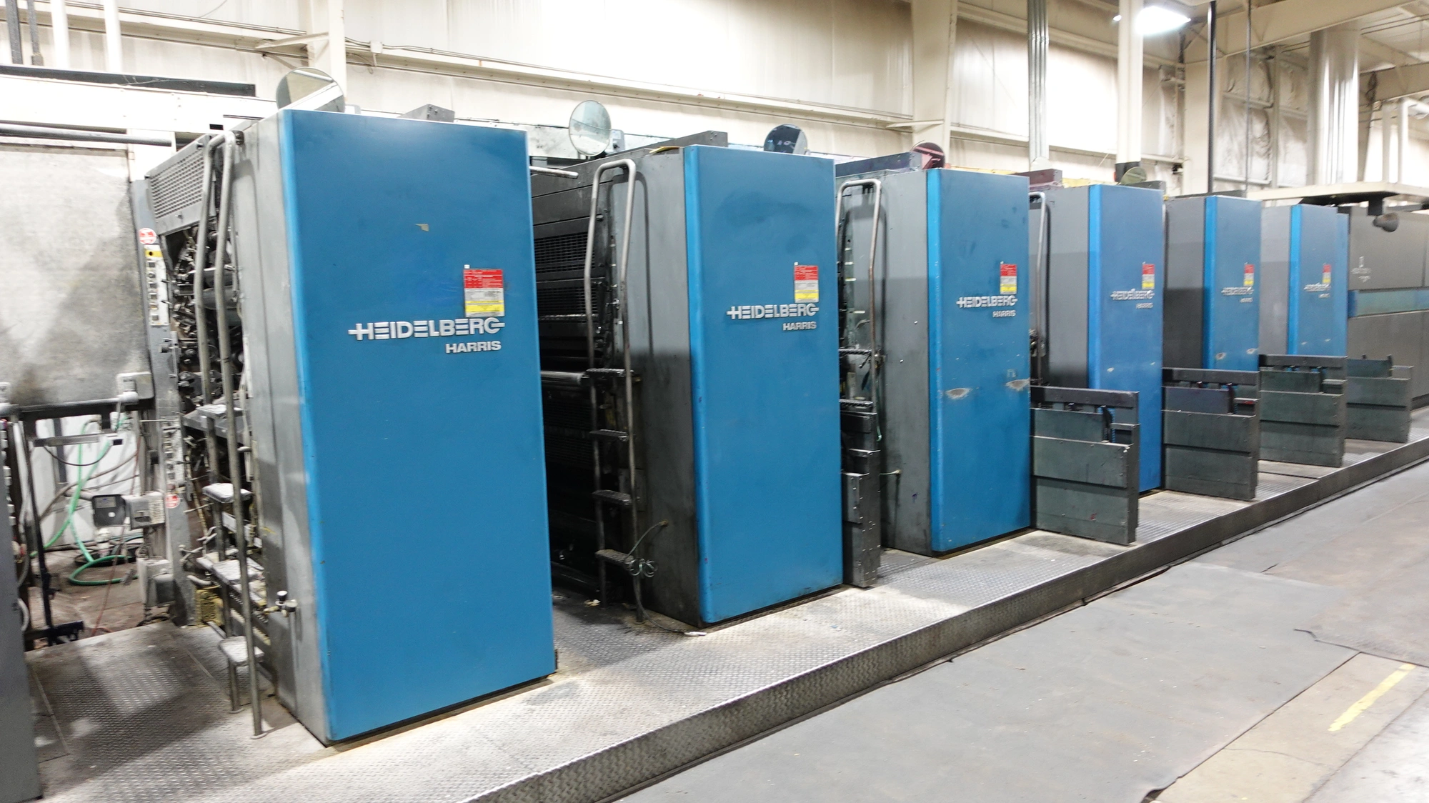Used 1998 HEIDELBERG M600 B24 (6) UNIT WEB OFFSET PRESS