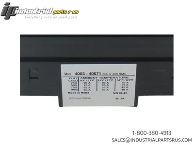 USED CHROMALOX 4003-40671