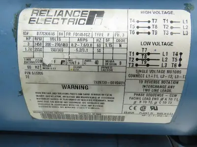 Used AMETEK _UNKNOWN_ Centrifugal Blowers Indiana US | Arrow Industrial #1366351