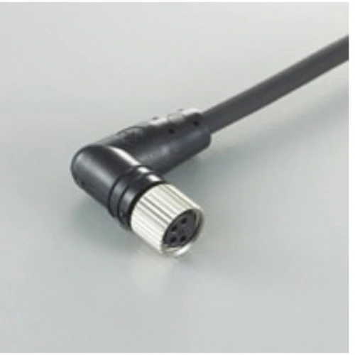 Keyence OP-85497 CMOS Laser Sensor Connector Cable, M8 L-Shaped, 2-m Long, PVC [New]