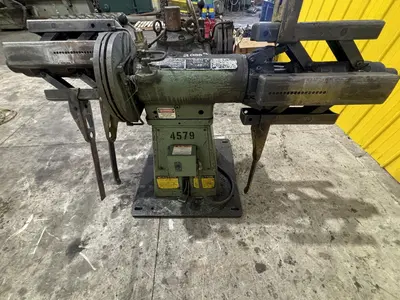 2,000 LBS X 12" LITTELL MODEL #20-12 DOUBLE END PULL OFF UNCOILER COIL REEL: STOCK #23710