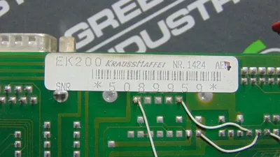 Krauss Maffei EK200 AE7 Control Board PCB Used