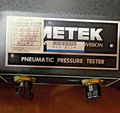 Used Unbranded 6456456546546546 Temperature and Pressure Testers California US | Amiron Machinery #1258397